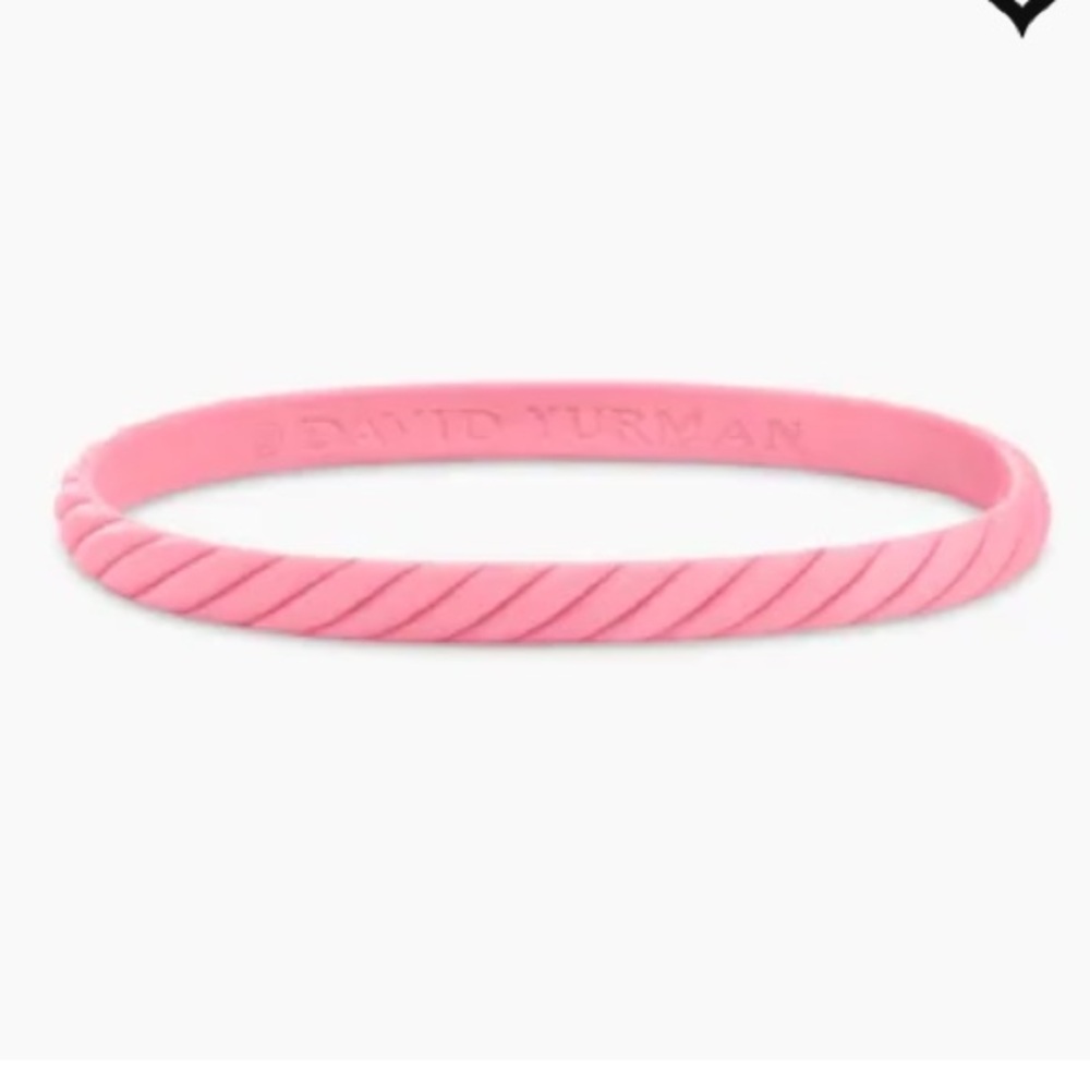 David Yurman BCRF Rubber Bracelet
